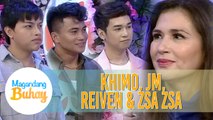 Khimo, JM and Reiven on working with Zsa Zsa | Magandang Buhay
