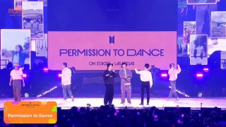 BTS-방탄소년단 'Permission To Dance' Live PTD On Stage Las Vegas D-4