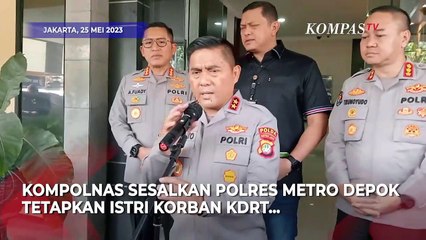 Kompolnas Sesalkan Penanganan Kasus KDRT Depok Tak Perhatikan Isu Gender