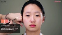 10대 학생 메이크업   홑꺼풀 내츄럴 메이크업   korean students makeup   korean single eyelid natural makeup tutorial