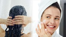 गर्मी में नहाने के बाद चेहरे पर क्या लगाना चाहिए | Garmi Me Nahane Ke Bad Face Per Kya Lagana Chahie