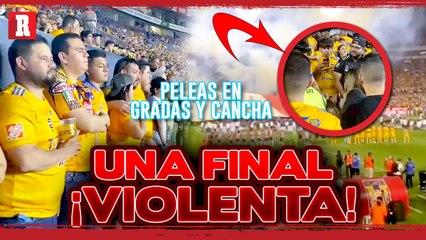 Descargar video: PELEA en las TRIBUNAS | Se CALIENTAN los ánimos en la FINAL Tigres vsChivas