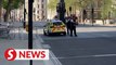 One arrested after car crashes into Downing Street gates