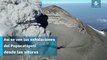 Dron de la Marina capta el corazón del volcán Popocatépetl y la majestuosidad de sus exhalaciones