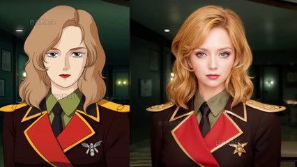 Mobile Suit Gundam Char's Counterattack real person Made by AI 機動戦士ガンダム逆襲のシャア 実写版  逆袭的夏亚真人版