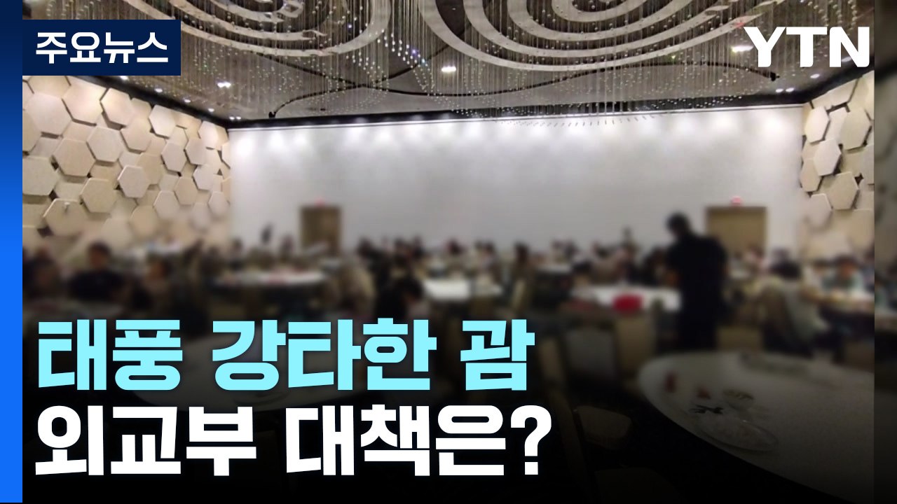 [더뉴스] 태풍 '마와르'로 한국인 관광객 3천명 고립...외교부 대책은? / YTN