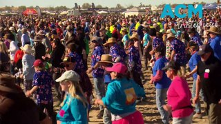 Birdsville’s Big Red Bash Nutbush world record attempt, 2022