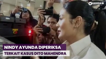 Diperiksa Terkait Kasus Dito Mahendra, Nindy Ayunda Tiba di Bareskrim