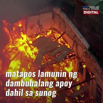 Abandoned building sa Sydney, nilamon ng apoy | GMA News Feed