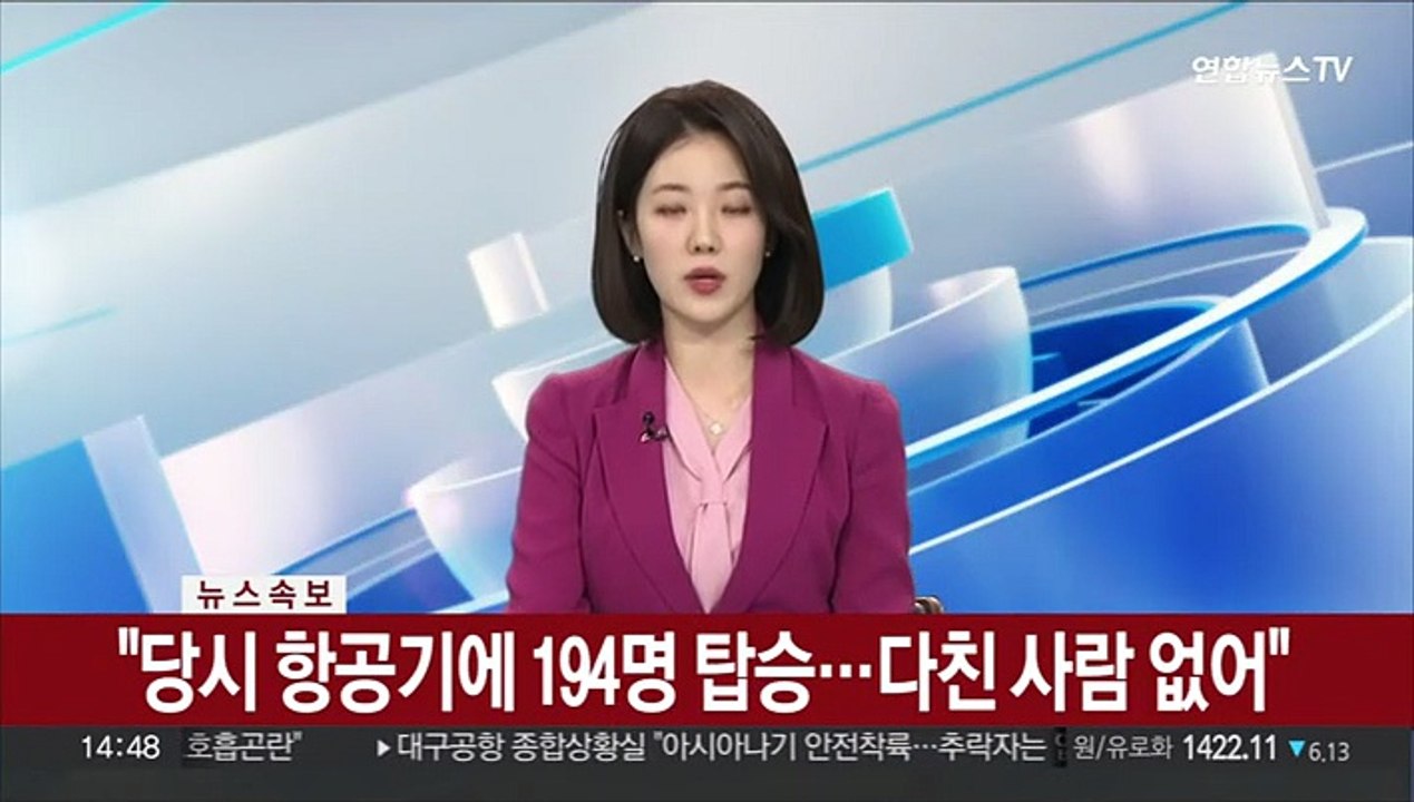 [속보] 대구경찰, 착륙 중 비행기 탑승구 개방시도 30대 검거