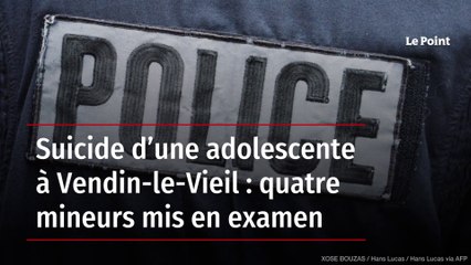 Suicide d’une adolescente à Vendin-le-Vieil : quatre mineurs mis en examen