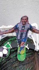 "Grone de corazón": Niño sorprendió con curioso peinado en honor a Alianza Lima