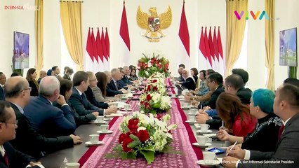 Terima Delegasi US-ABC, Jokowi Bahas Mobil Listrik-IKN