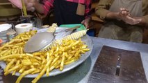 Young Man Selling FRENCH FRIES | Hardworking Man | Famous French Fries at Street Food