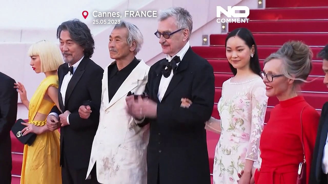Wim Wenders présente son film "Perfect Days" à Cannes