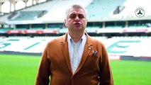 Giresunspor Kulübü Başkanı Yamak, taraftarları Trabzonspor maçına davet etti