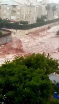 Caen 160 litros de agua en Castellón en apenas cuatro horas