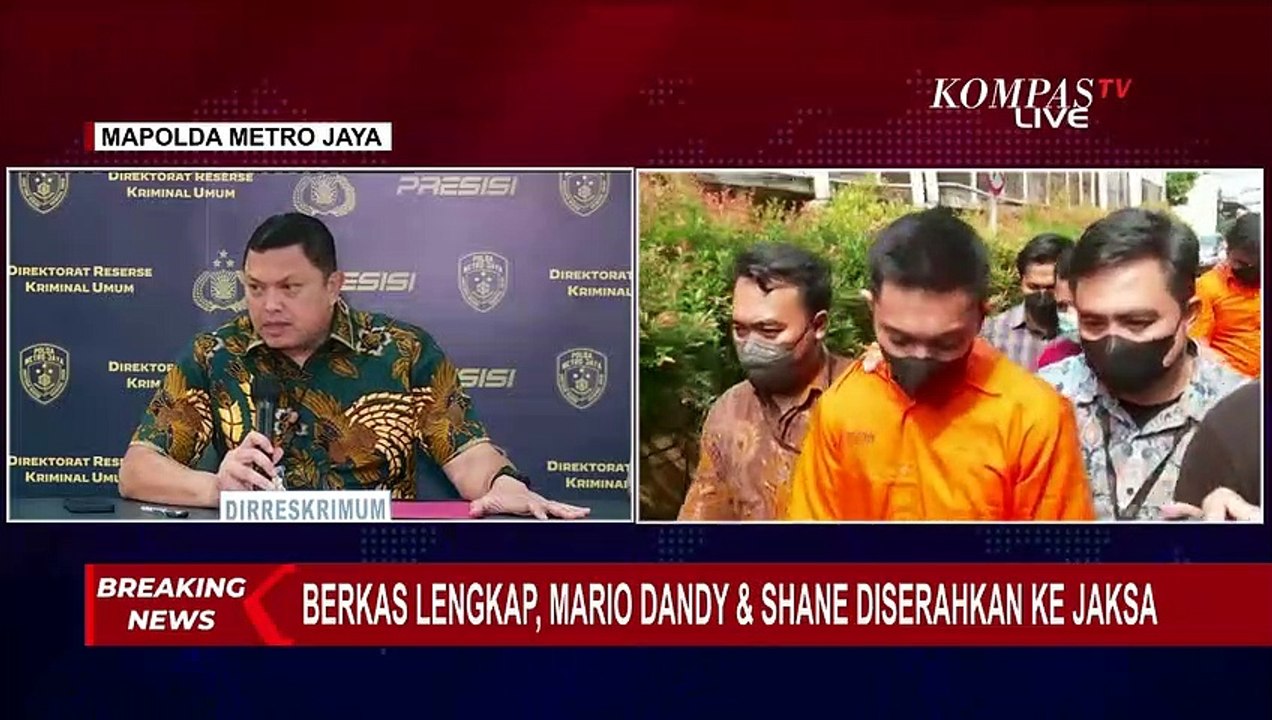 Berkas Penganiayaan ke David Ozora Lengkap, Polisi Dalami Laporan Pencabulan AG oleh Mario Dandy