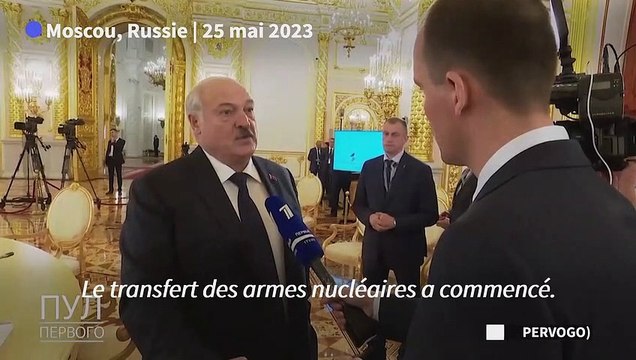 Loukachenko affirme que la Russie a commencé à déplacer des armes nucléaires vers le Bélarus