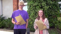 GCSE students at Sullivan Upper School open their results