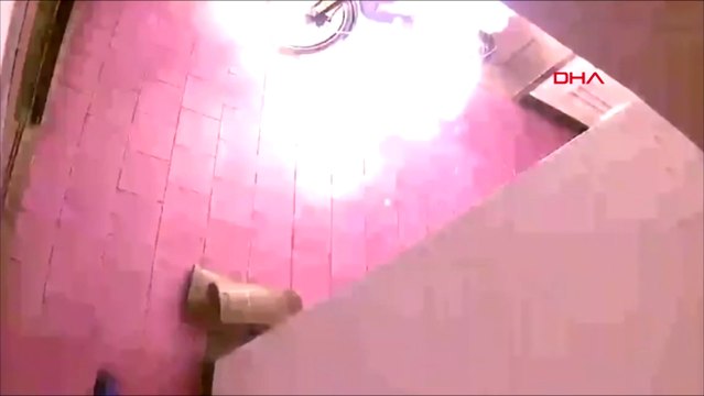 Londra'da elektrikli bisikletin patlama anları kameraya yansıdı