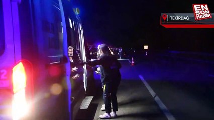 Tekirdağ'da nişanlı çift nikaha 1 gün kala kazada öldü