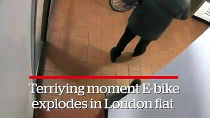 E-bike causes large explosion in London flat as crackdown on E-scooters continues