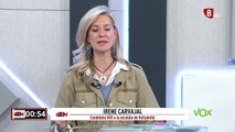 Minuto de oro de Irene Carvajal (Vox) en el debate de La 8 Valladolid