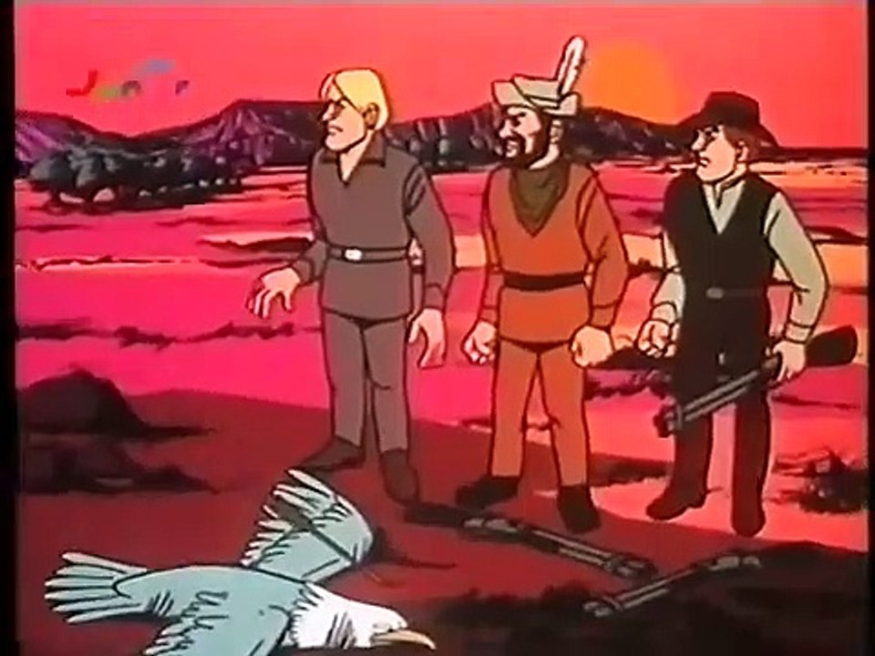 Der Lone Ranger-Jäger und Gejagte