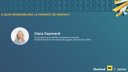 The Good Forum #4 - Finance Durable : Keynote - À quoi ressemblera la finance de demain ?