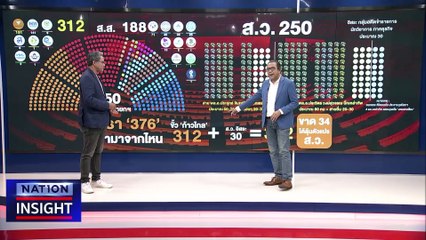 ระวังมือที่ 3 จัดตั้งรัฐบาล | เนชั่นอินไซต์ | 26 พ.ค. 66 |  PART 1