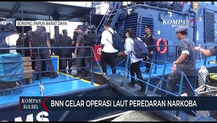 BNN Gelar Operasi Laut Peredaran Narkoba