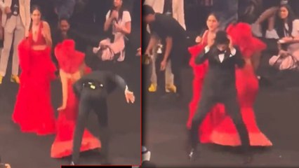 IIFA 2023: Rakhi ने Vicky Kaushal को Katrina के Song पर नचाया, मारा ऐसा ठुमका कि गिरने से बचे Actor!
