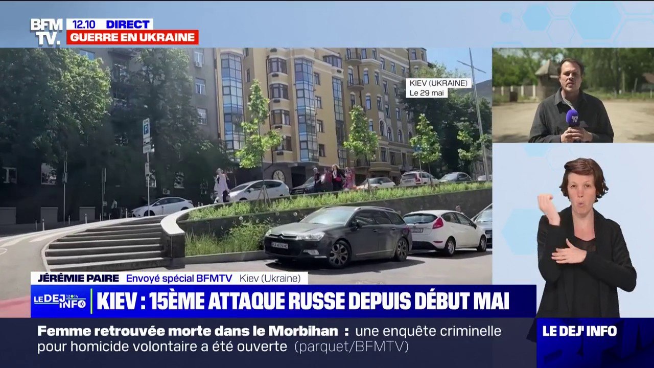 Guerre en Ukraine: Kiev à nouveau frappée par des drones et des missiles