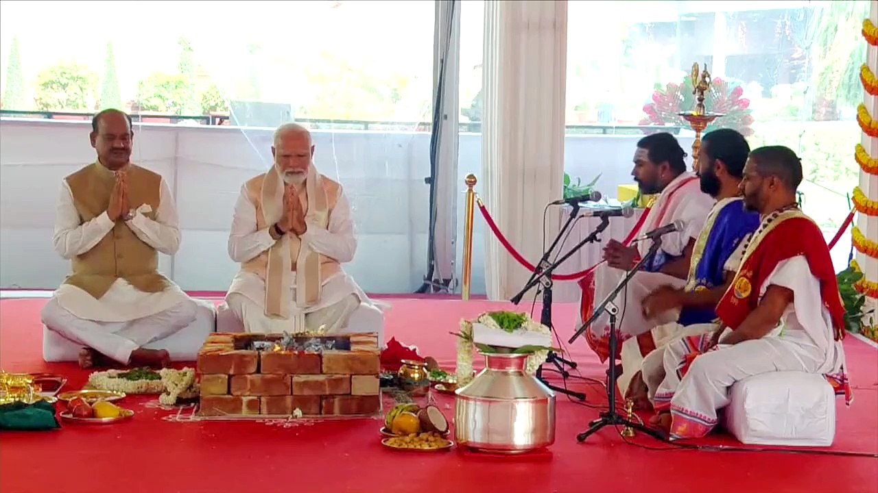 Clips from New parliament opening ceremony
