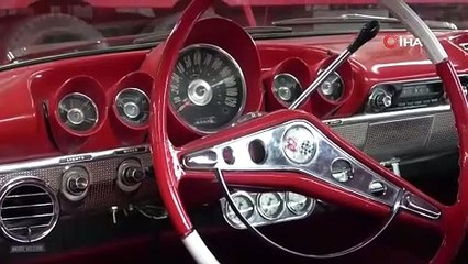 Hepsi gıcır gıcır! Konyalı iş insanının klasik otomobil koleksiyonu hayran bıraktı