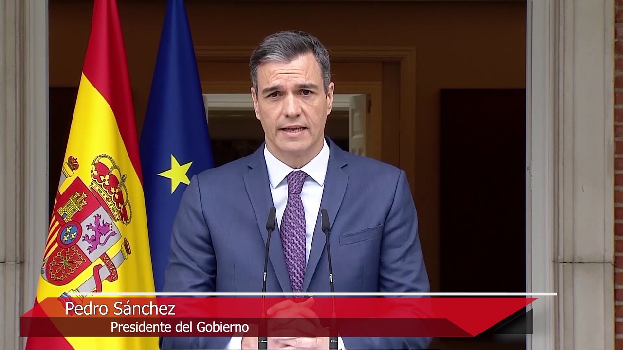 Pedro Sánchez adelanta las elecciones generales...