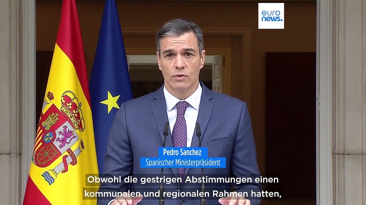 Spanien: Pedro Sánchez kündigt vorgezogene Neuwahl an