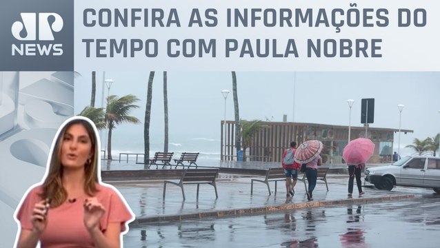 Chuvas no Nordeste começam a diminuir neste início de semana | Previsão do Tempo