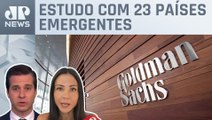 Brasil pode se tornar potência mundial, segundo Goldman Sachs; Amanda Klein e Beraldo repercutem