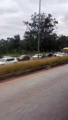 Acidente complica trânsito no Anel Rodoviário de BH
