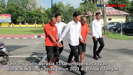 13 Tahun Diperkosa Ayah dan Kakak Tiri sejak 2021