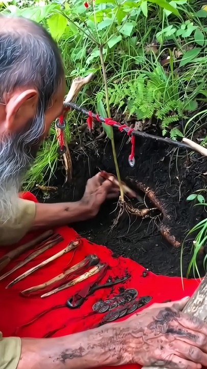 Harvesting of Ginseng