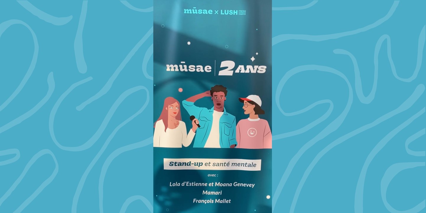 On a fêté les 2 ans de mūsae avec Lush