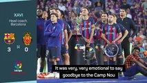 Xavi welcome to Messi sharing same Barca farewell as Busquets and Alba