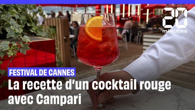 Festival de Cannes : La recette d'un cocktail rouge avec Campari