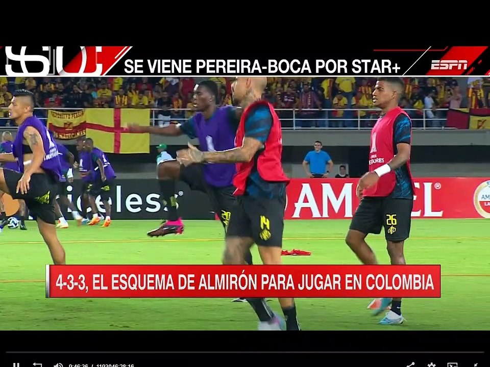 Copa Libertadores 2023:  Fecha 4: Deportivo Pereyra 1 - 0 Boca Jrs