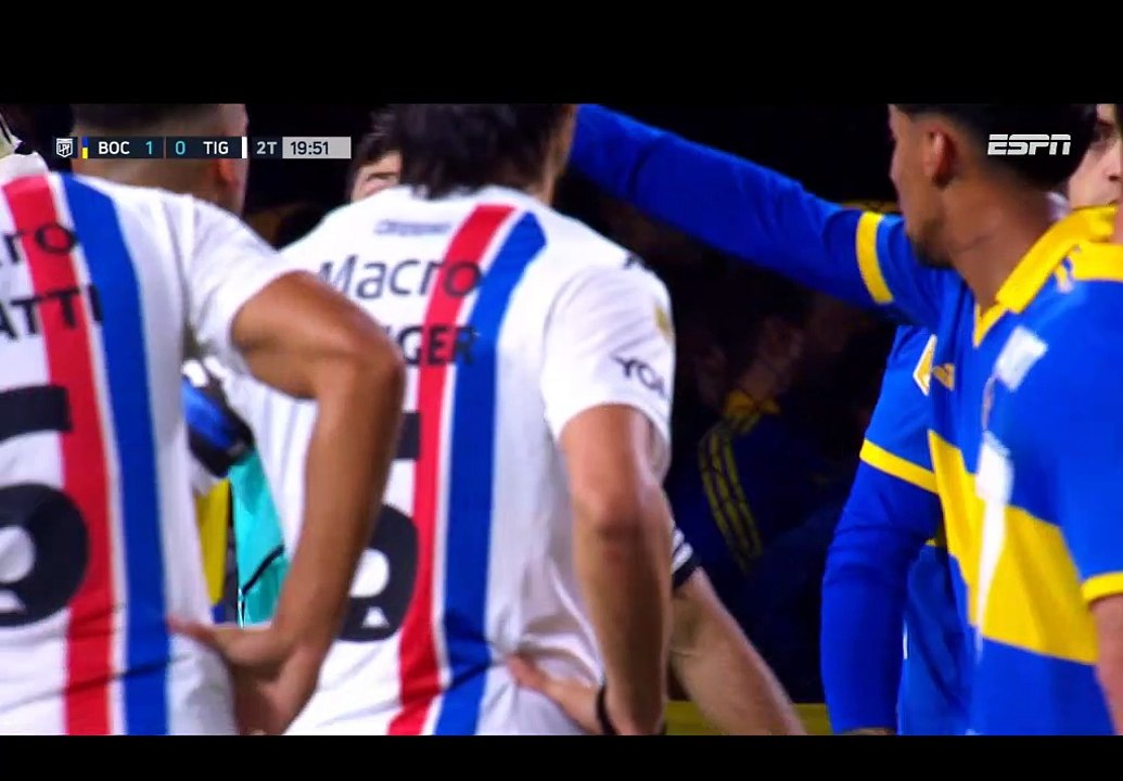 Copa Liga Profesional de Futbol Argentino 2023: Boca 1 - 0 Tigre (Primer Tiempo)