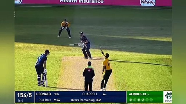 Shaheen shah afridi in blast League t20 in 2023.