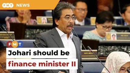 Johari should be finance minister II, says KJ